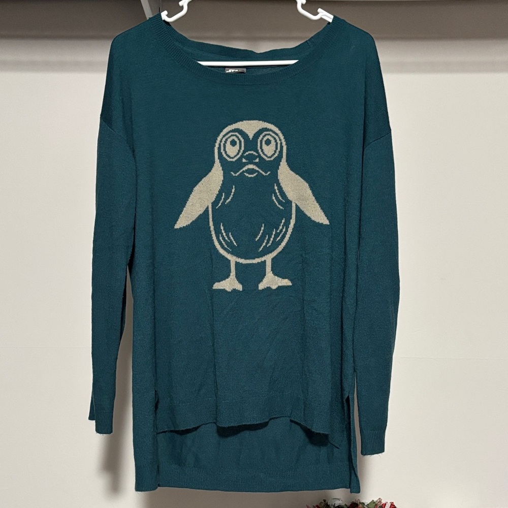Her Universe Star Wars Porg Sweater Size XL